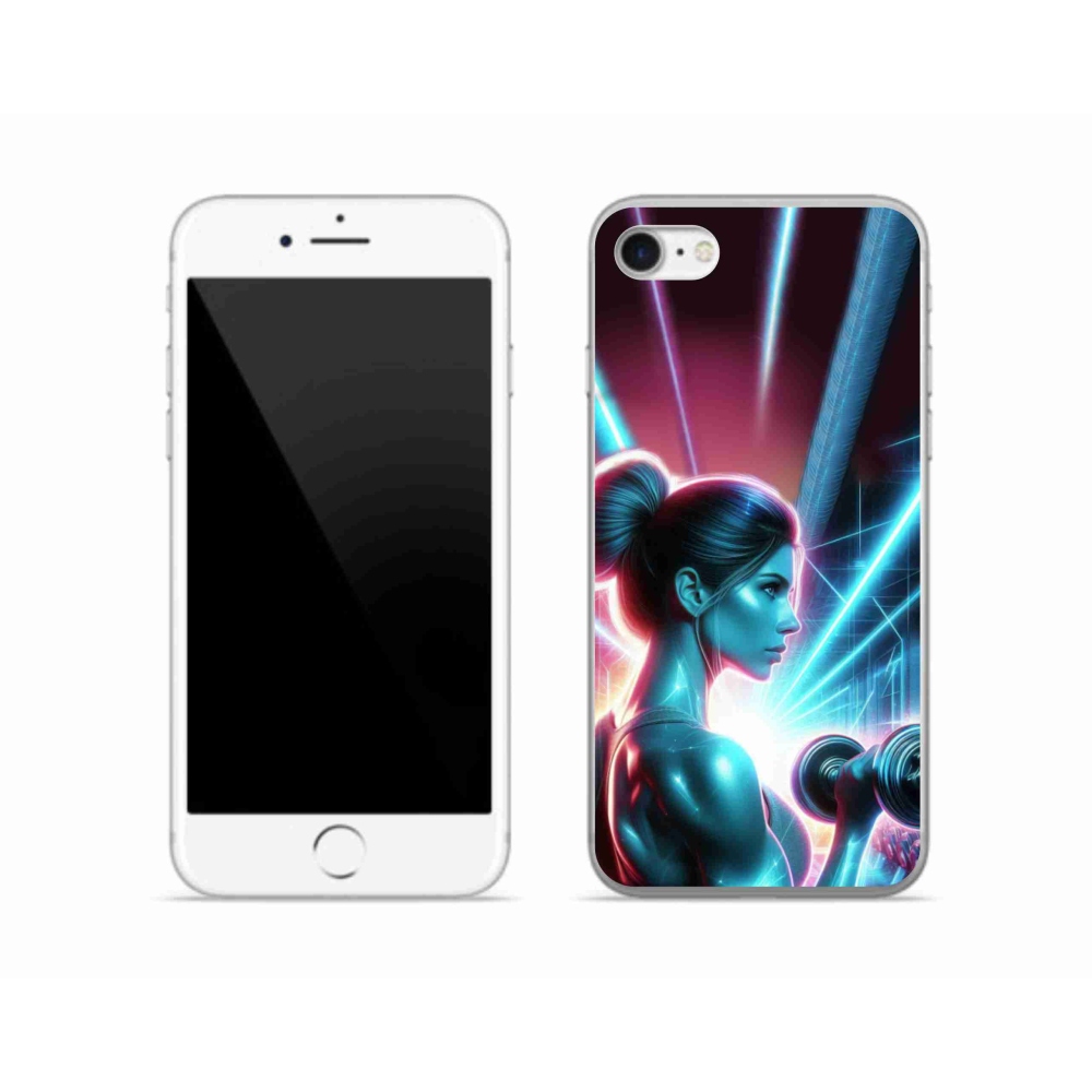 Gelový kryt mmCase na iPhone SE (2022) - posilování