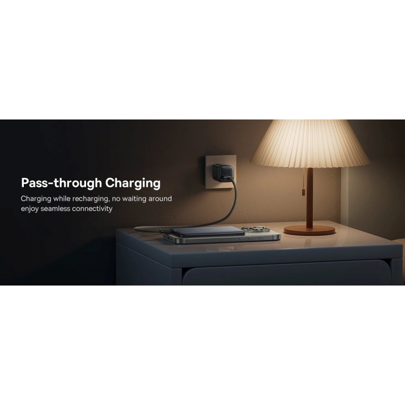 Baseus PicoGo AM41 20W Magnetická Powerbanka 5000mAh Cosmic Black