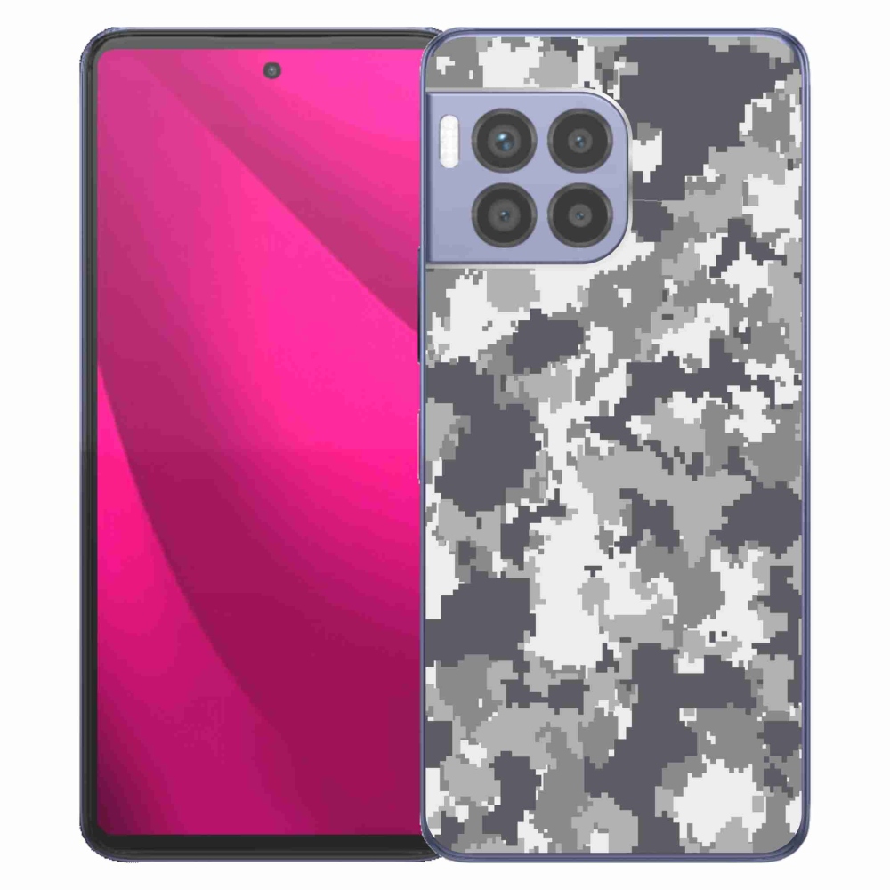Gelový kryt mmCase na T-Mobile T Phone 2 Pro - maskáčový vzor 2