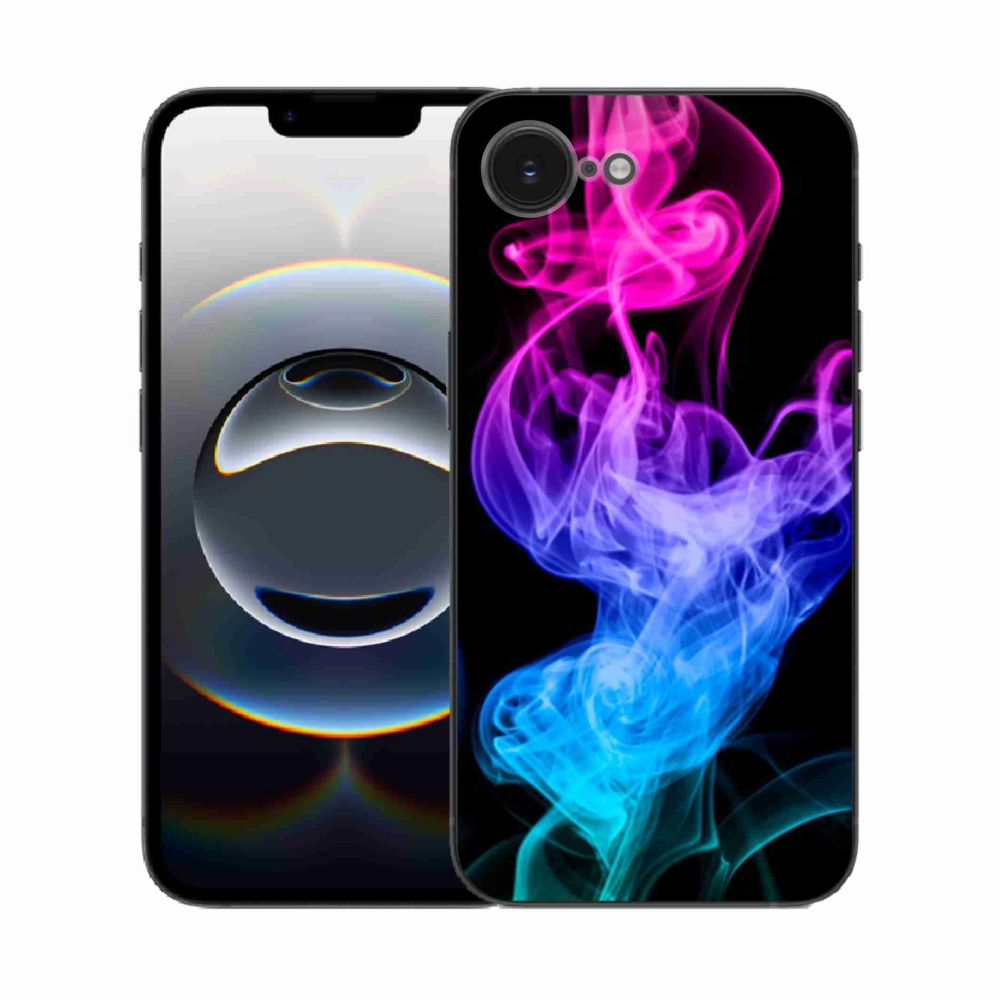 Gelový kryt mmCase na iPhone 16e - abstraktní vzor 8