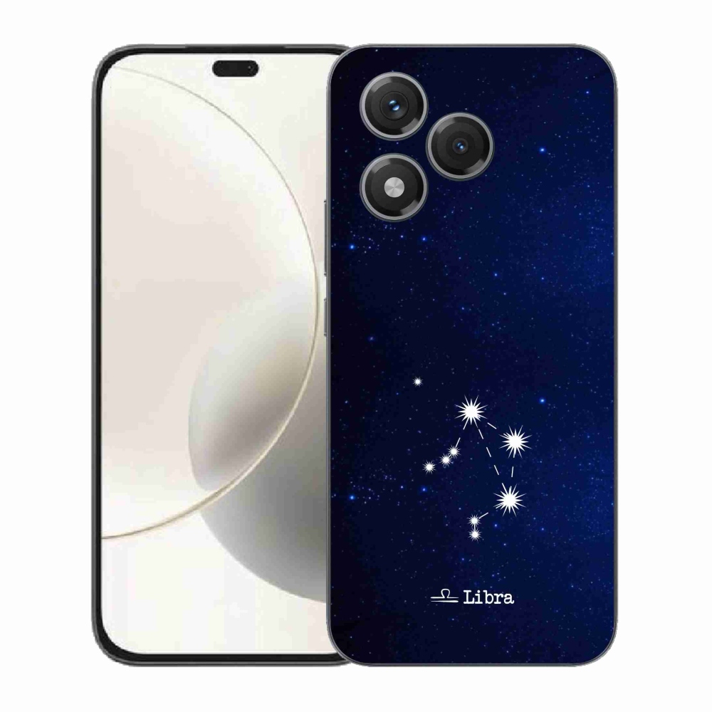 Gelový kryt mmCase na Honor 400 Lite - souhvězdí Váhy