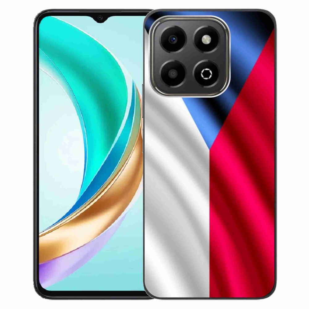 Gelový kryt mmCase na Honor X6b - česká vlajka