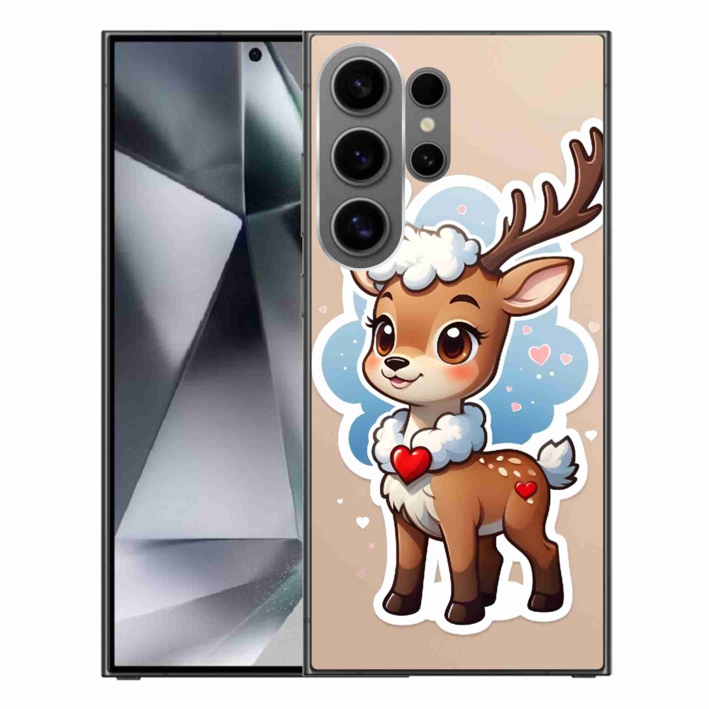 Gelový kryt mmCase na Samsung Galaxy S24 Ultra - kreslený sob
