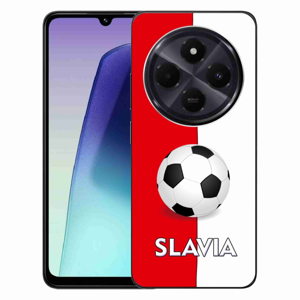 Gelový kryt mmCase na Xiaomi Redmi 14C/Poco C75 - fotbal 2