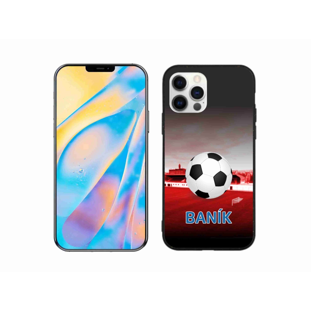Gelový kryt mmCase na iPhone 12 Pro - baník 1