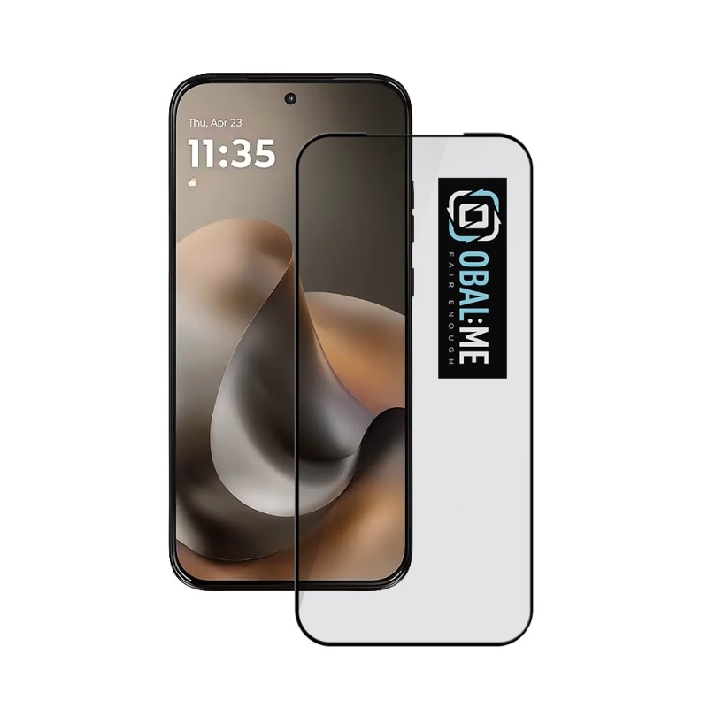 OBAL:ME 5D Tvrzené Sklo pro Motorola G77 Black 