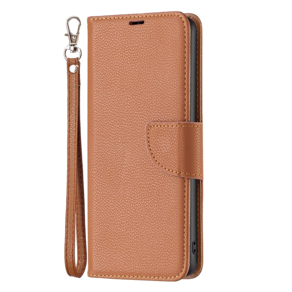 Case knížkové pouzdro na Xiaomi Redmi Note 13 Pro+ 5G - hnědé