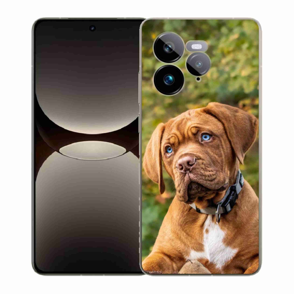Gelový kryt mmCase na Realme GT 7 Pro 5G - štěně 