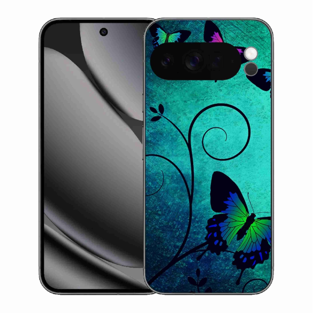 Gelový kryt mmCase na Google Pixel 10 Pro XL - barevní motýli