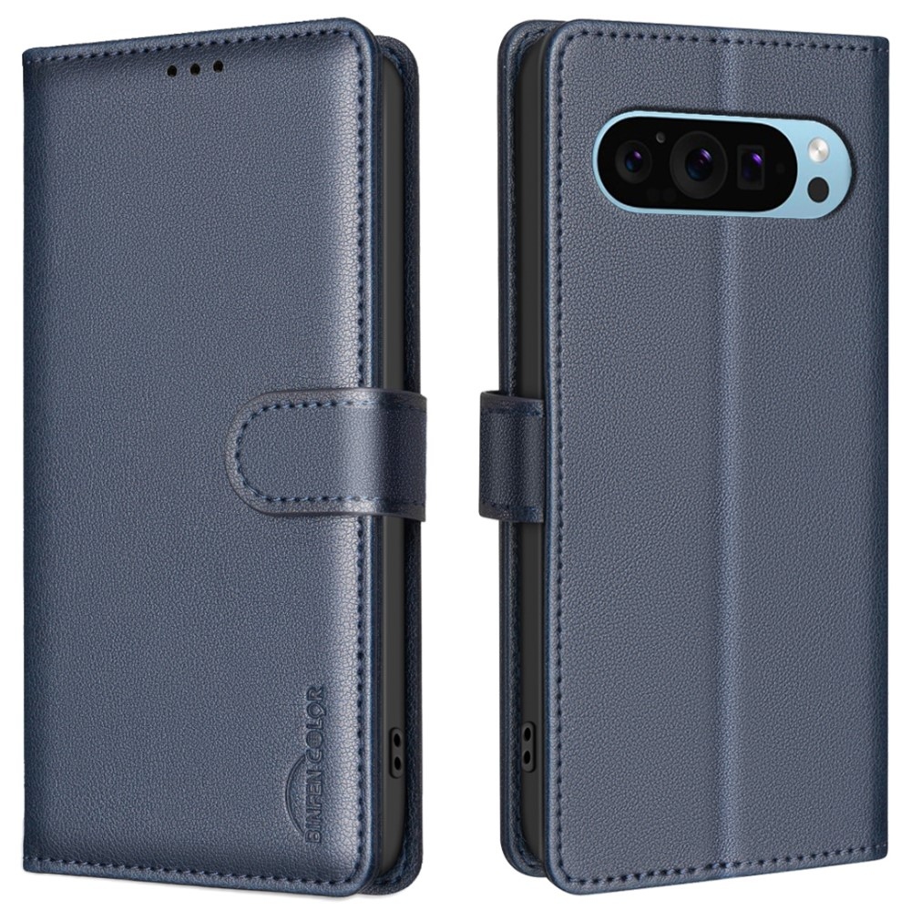 BNF peněženkové pouzdro pro Google Pixel 9/9 Pro - modré