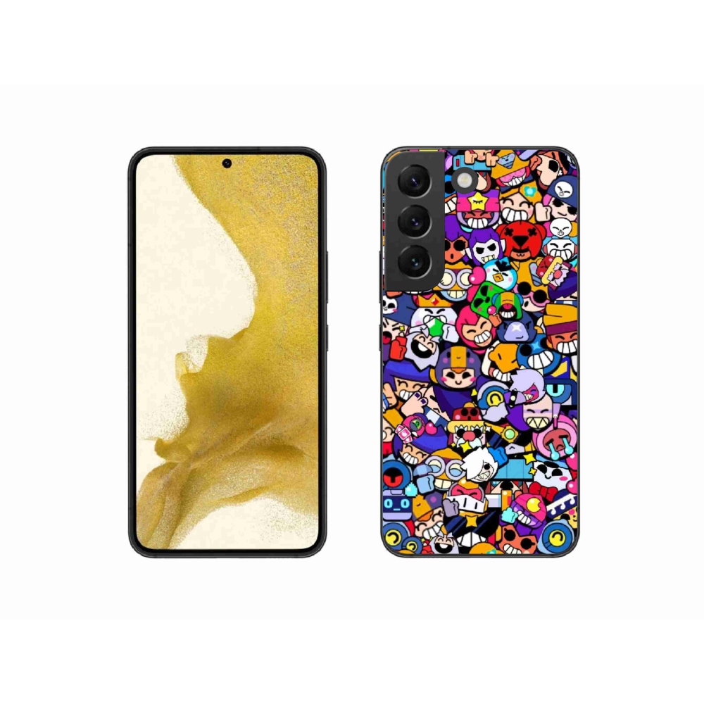 Gelový kryt mmCase na Samsung Galaxy S22 5G - brawl stars 2