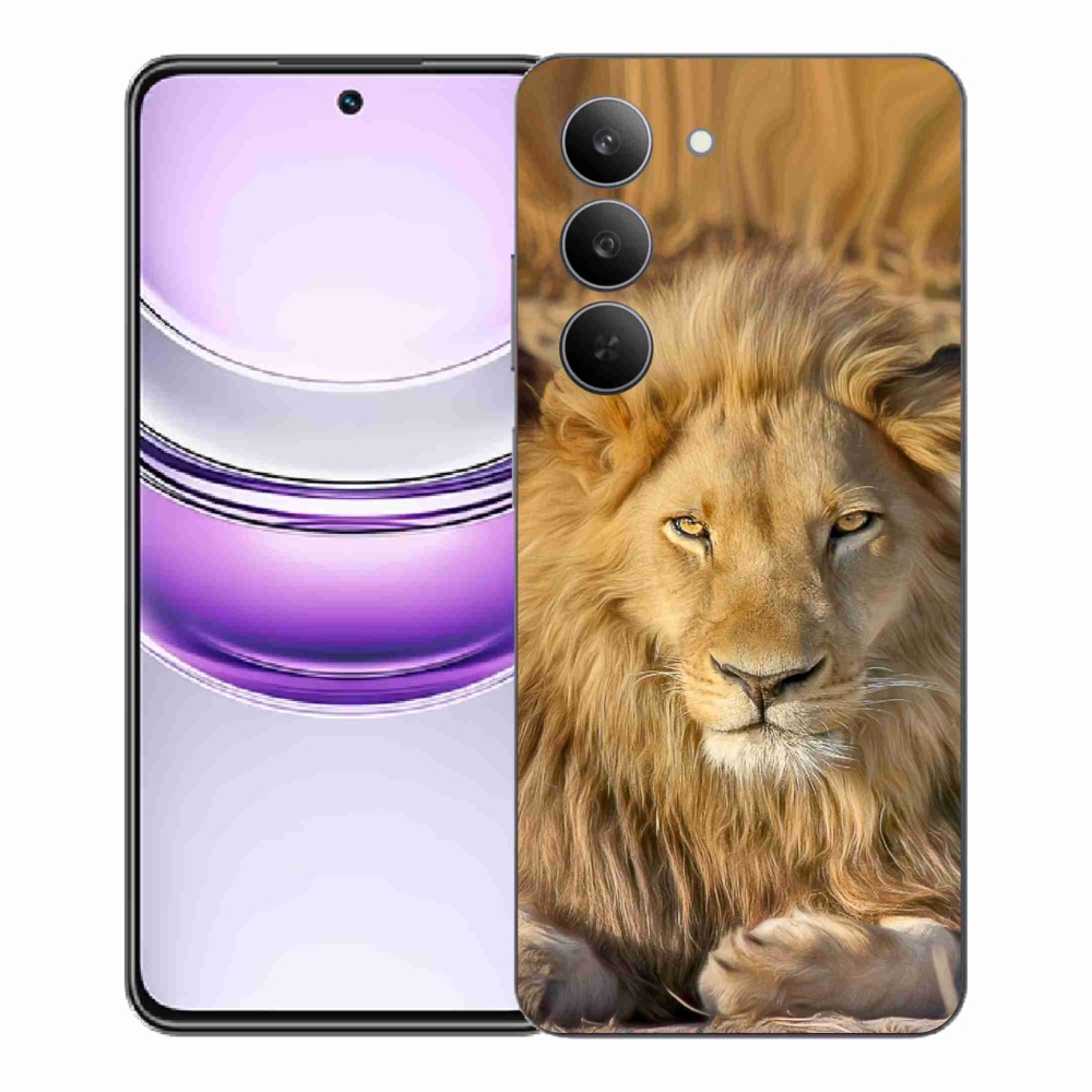 Gelový kryt mmCase na Realme 14x 5G - lev 2