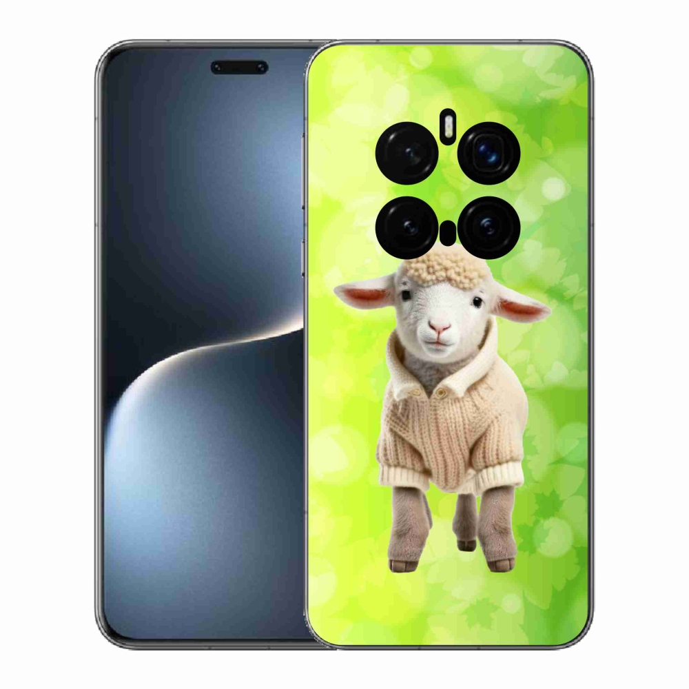 Gelový kryt mmCase na Honor Magic 7 Pro 5G - jehně ve svetru
