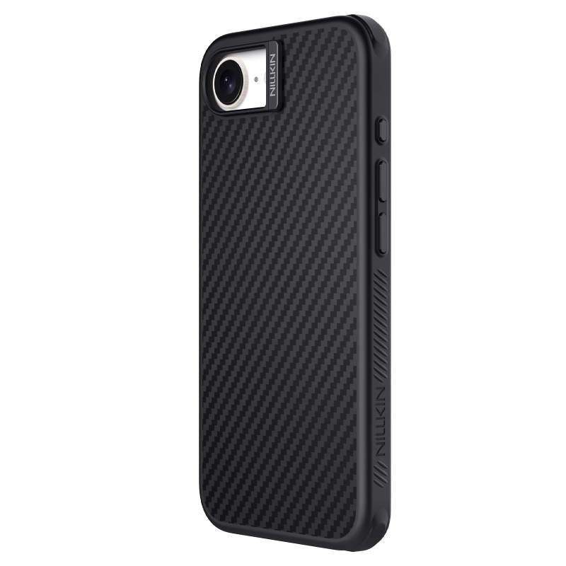 Nillkin Synthetic Fiber PRO Magnetic Zadní Kryt pro Apple iPhone 16e Black 