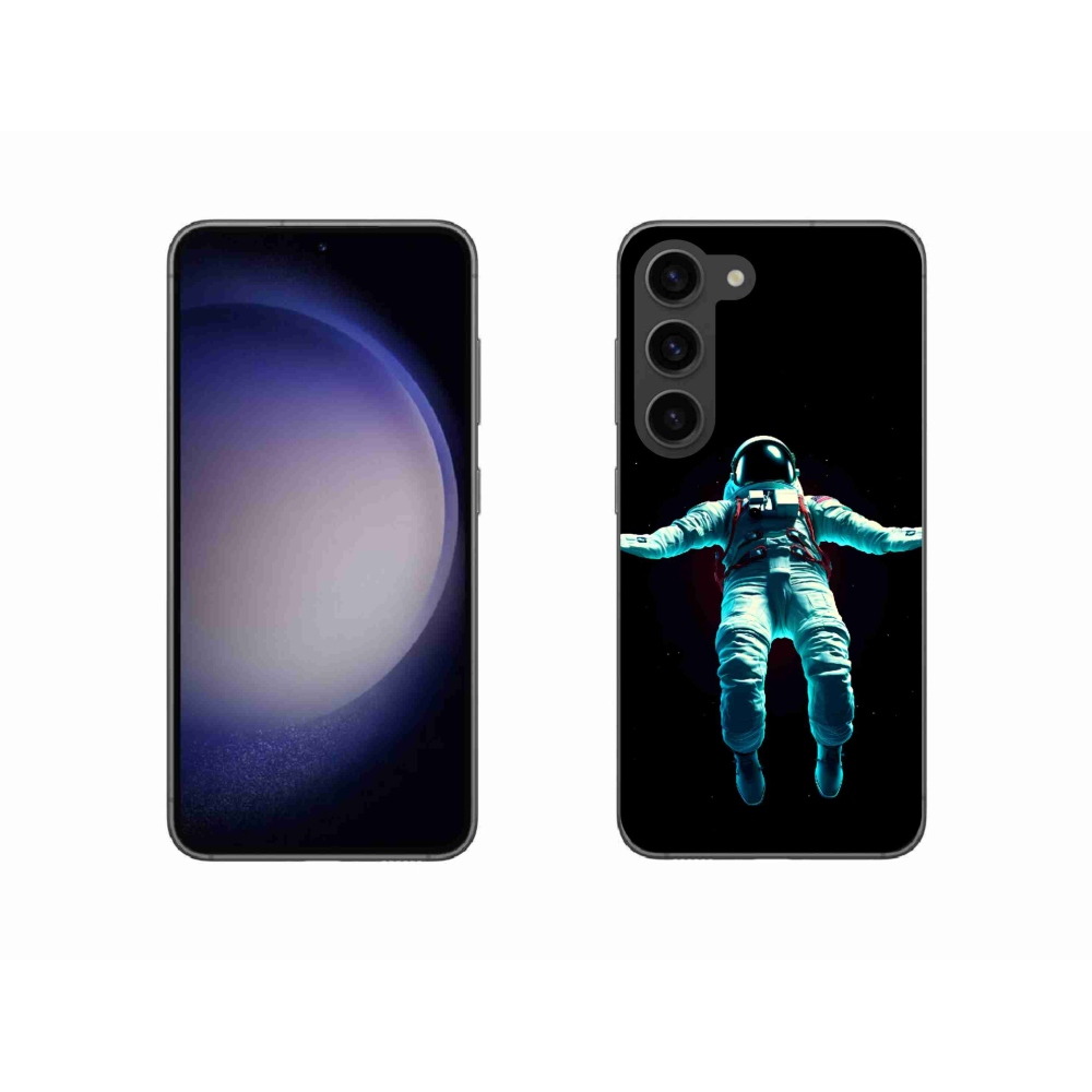 Gelový kryt mmCase na Samsung Galaxy S23 5G - kosmonaut