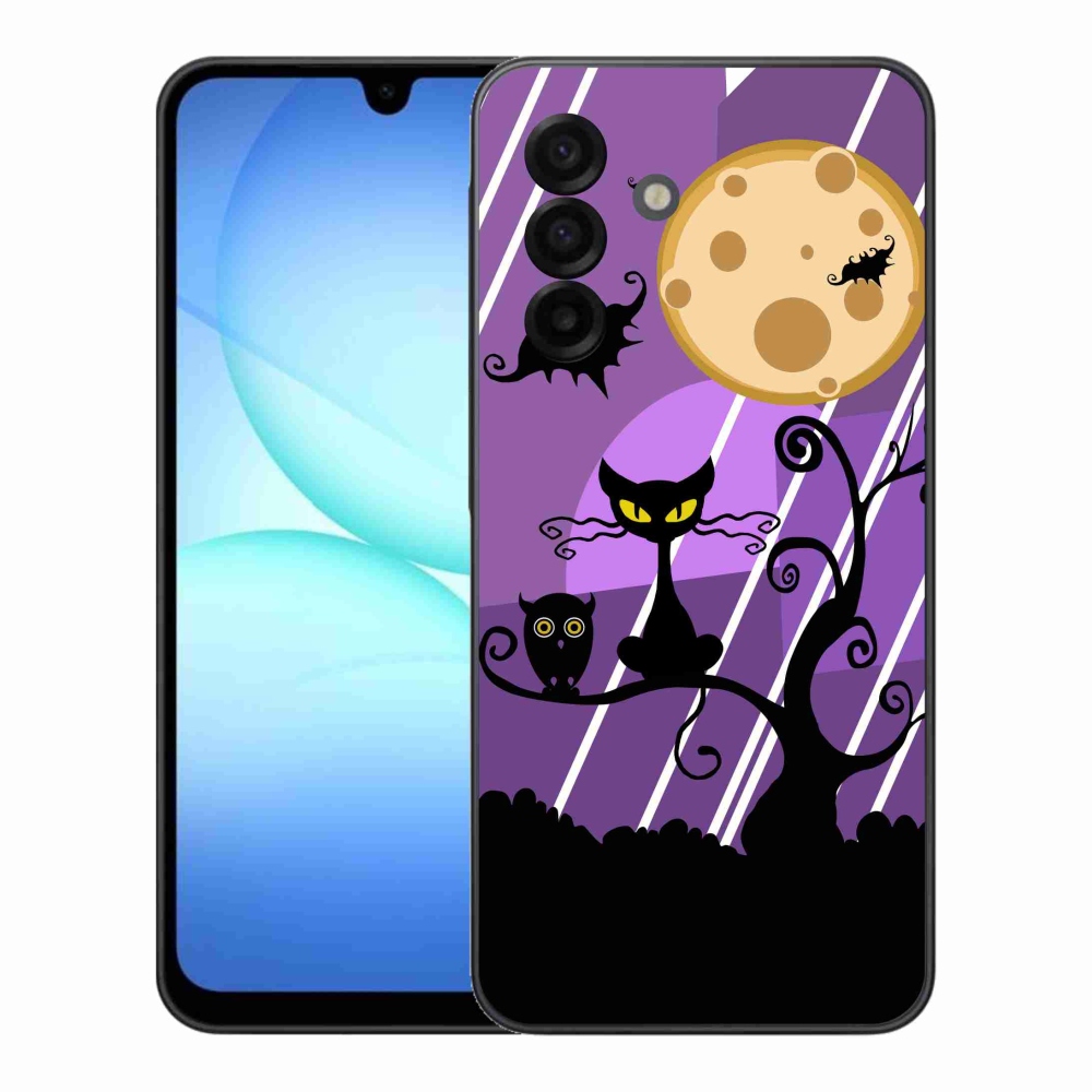 Gelový kryt mmCase na Samsung Galaxy A17 4G/5G - halloween