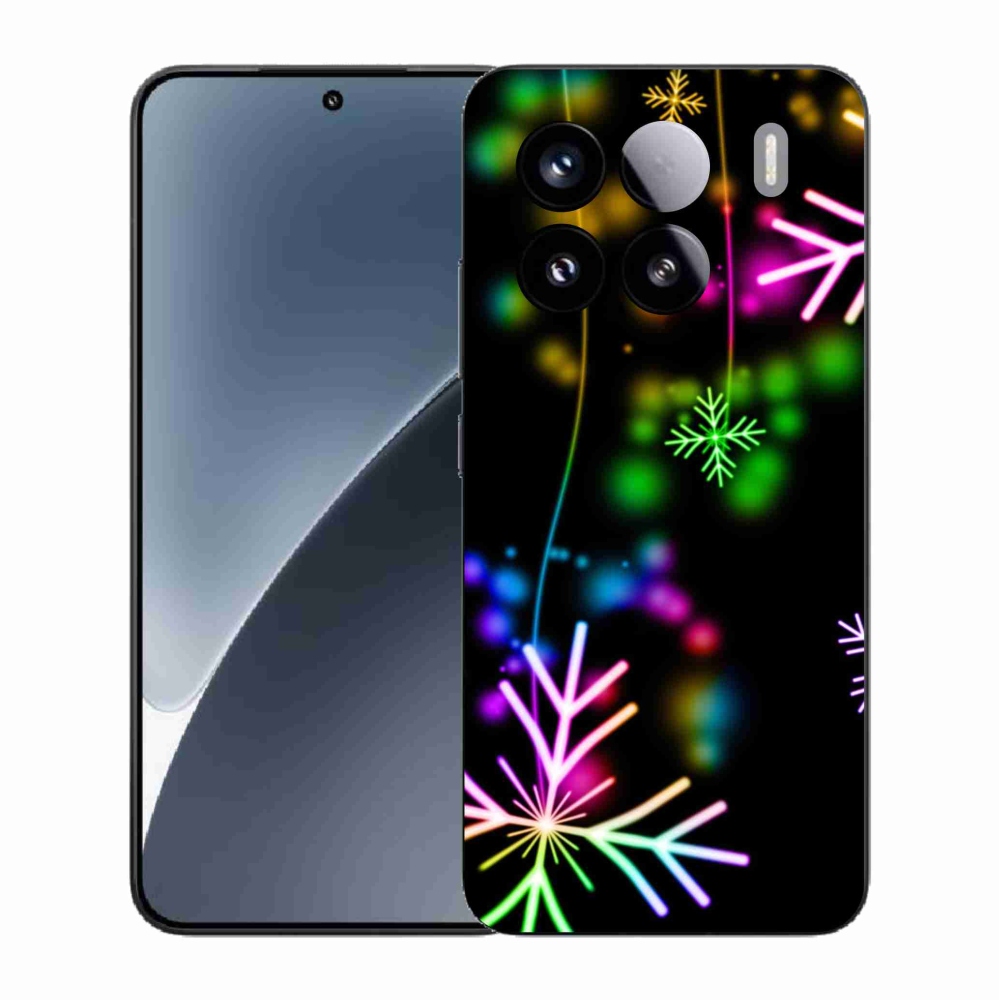 Gelový kryt mmCase na Xiaomi 15 - barevné vločky