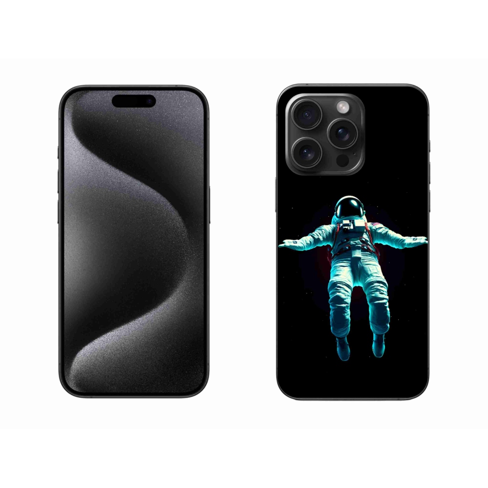 Gelový kryt mmCase na iPhone 15 Pro Max - kosmonaut