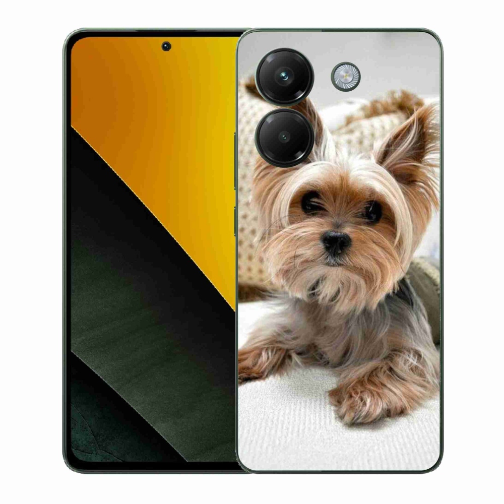 Gelový kryt mmCase na Xiaomi Poco M7 Pro 5G - jorkšír 5