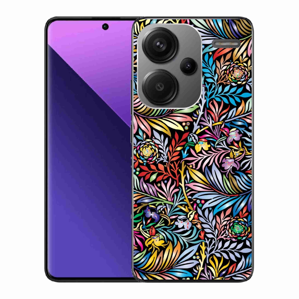 Gelový kryt mmCase na Xiaomi Redmi Note 13 Pro+ 5G - květiny 5