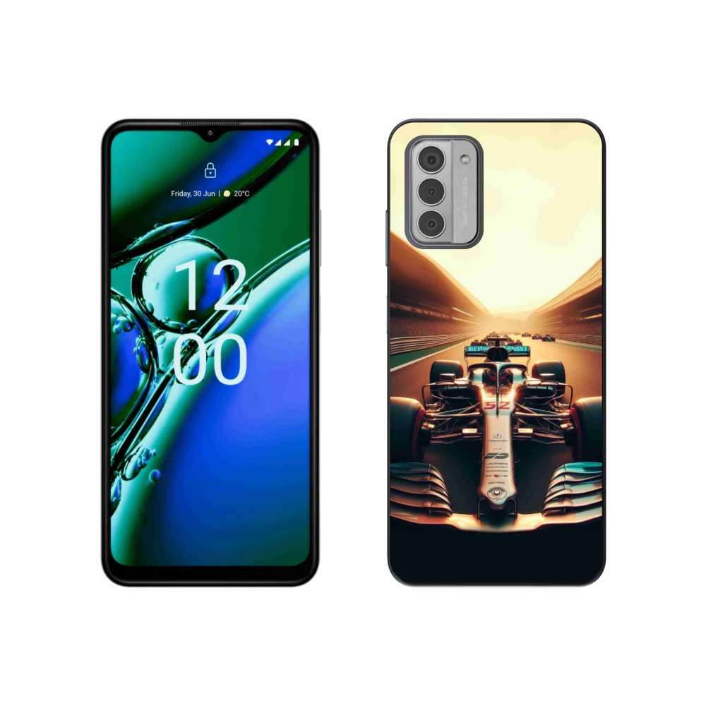 Gelový kryt mmCase na Nokia G42 - formule 1