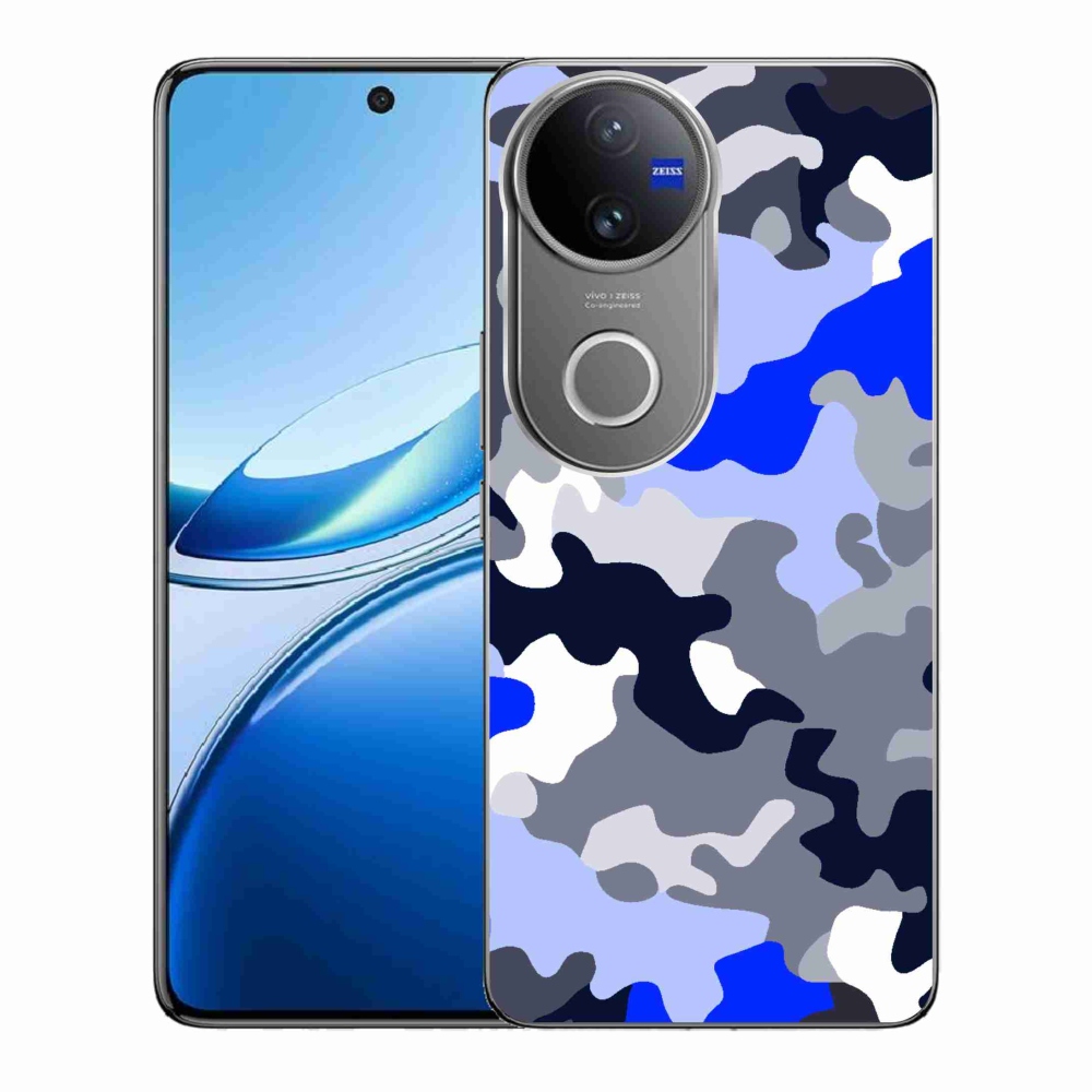 Gelový kryt mmCase na Vivo V50 5G - maskáčový vzor 8