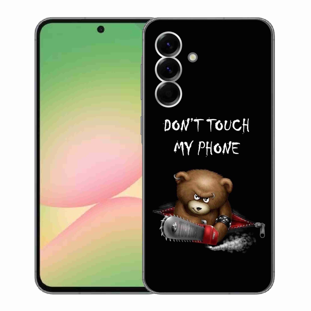 Gelový kryt mmCase na Samsung Galaxy A56 5G - nesahej na telefon