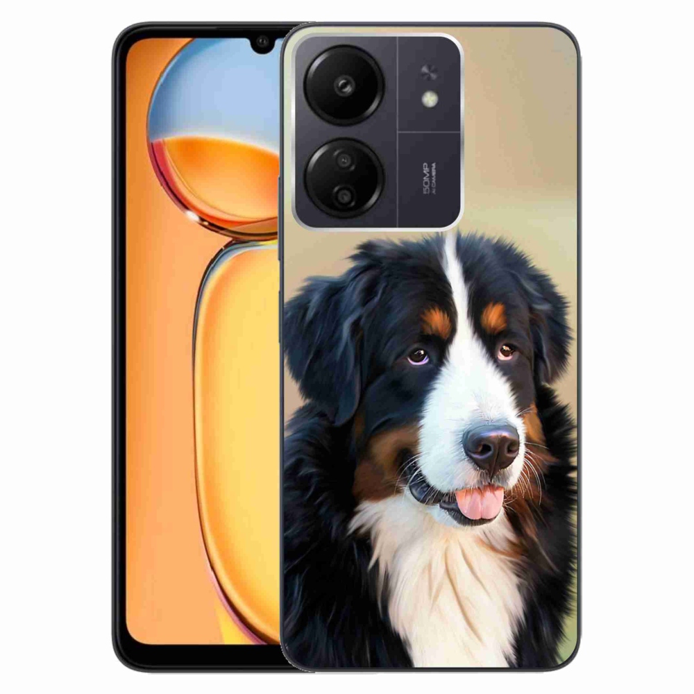 Gelový obal mmCase na Xiaomi Poco C65/Redmi 13C - bernský salašnický pes