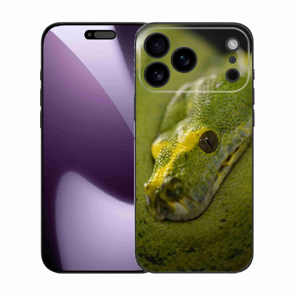 Gelový kryt mmCase na iPhone 17 Pro Max - had 2