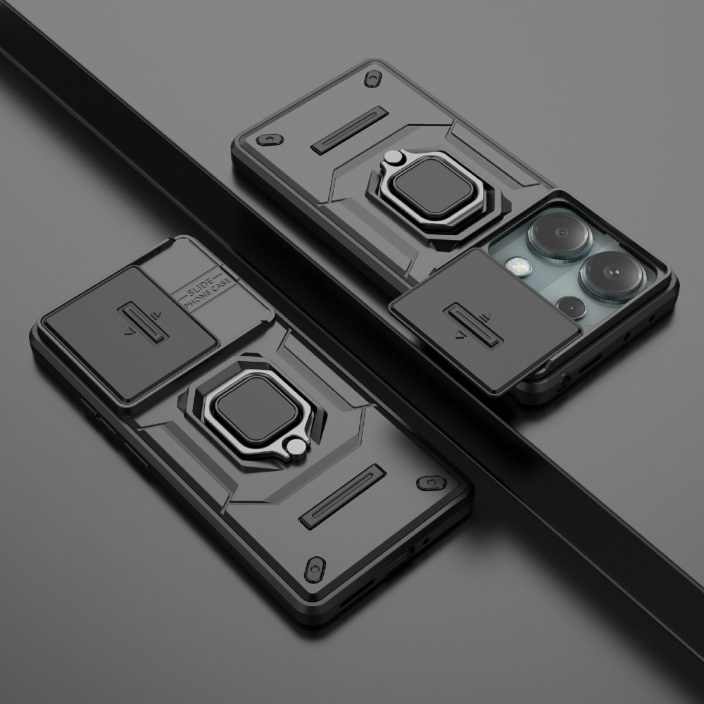 Lens odolný kryt na Xiaomi Redmi Note 14S - černý
