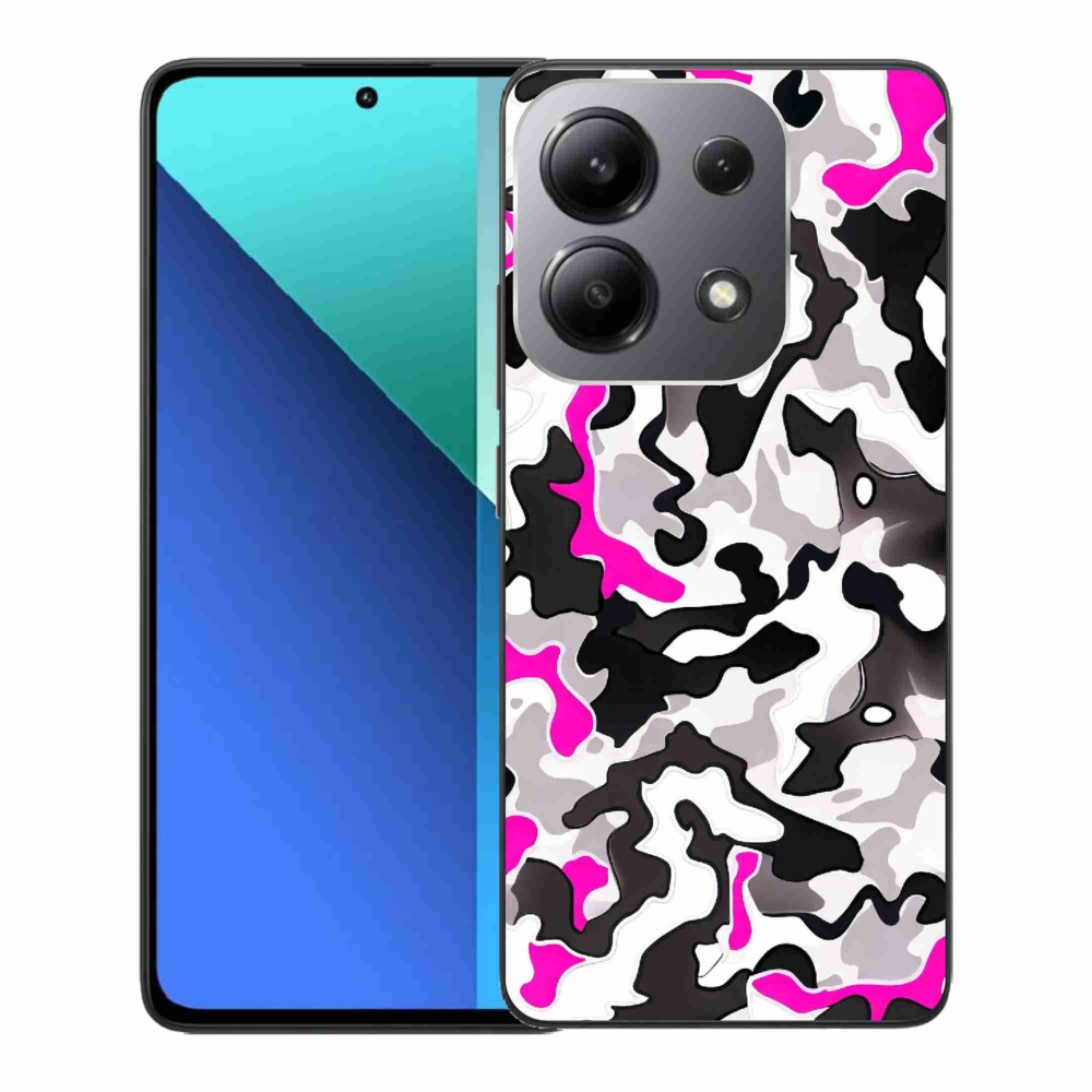 Gelový kryt mmCase na Xiaomi Redmi Note 13 - maskáčový vzor 5