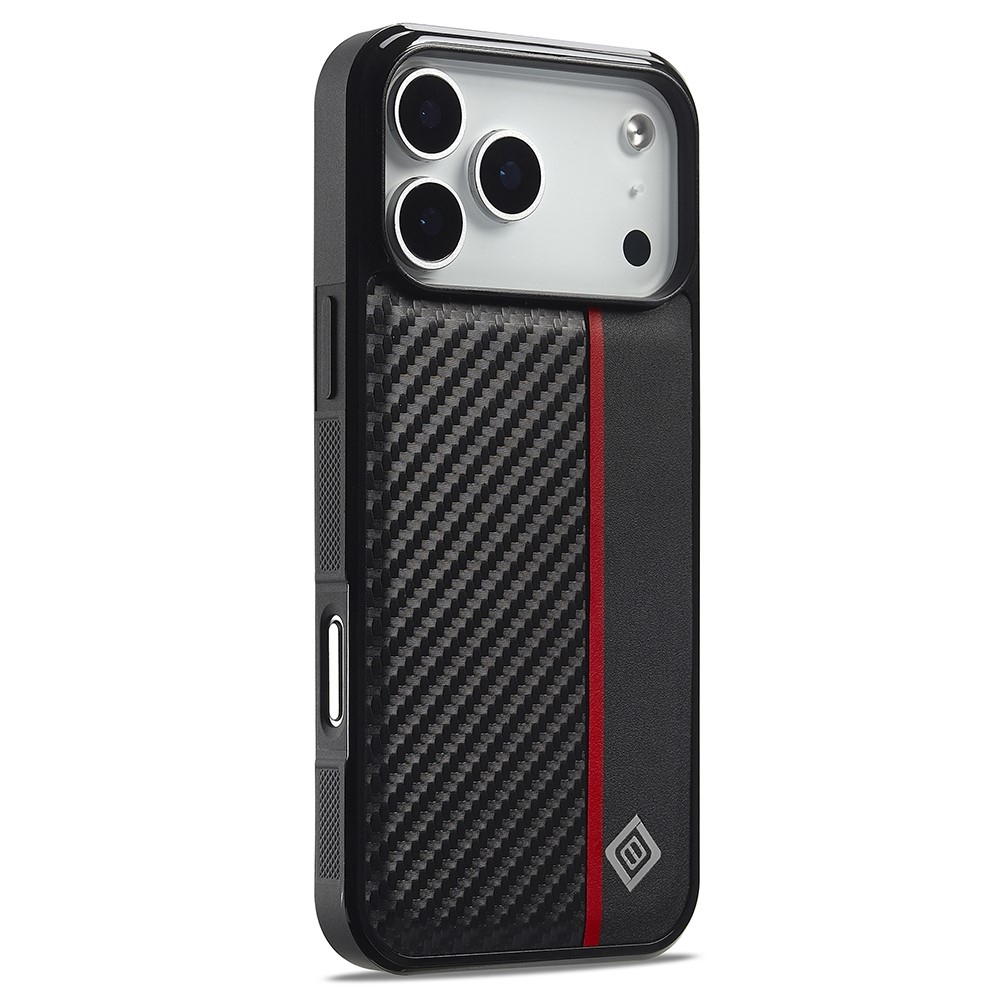 IMEEKE odolný gelový obal na iPhone 18 Pro Max/17 Pro Max - černý/červený