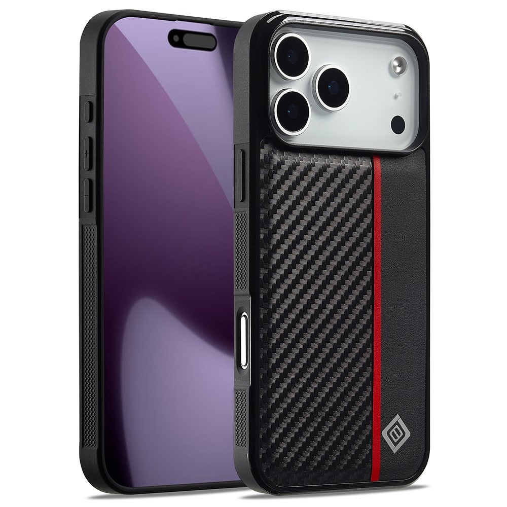 IMEEKE odolný gelový obal na iPhone 18 Pro Max/17 Pro Max - černý/červený