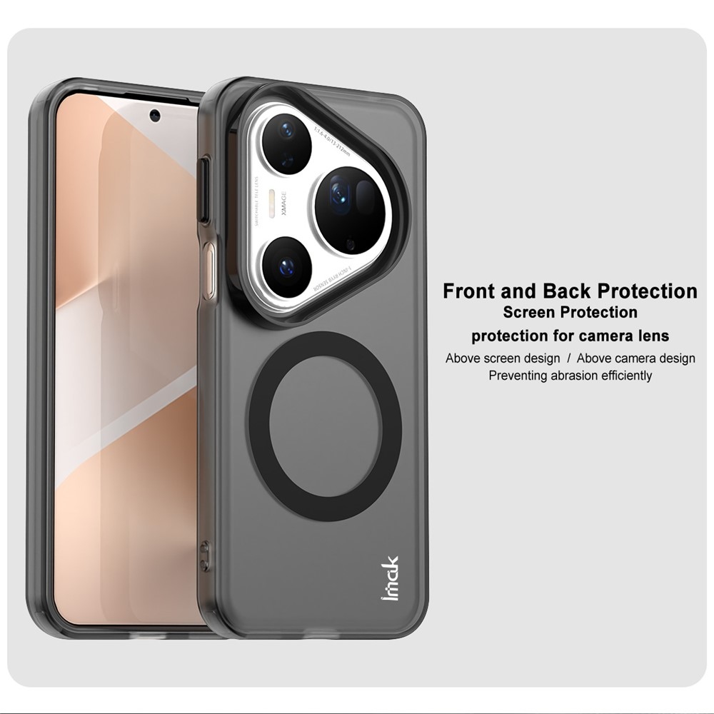 IMK candy gelový obal s MagSafe na Huawei Pura 80 Ultra - černý