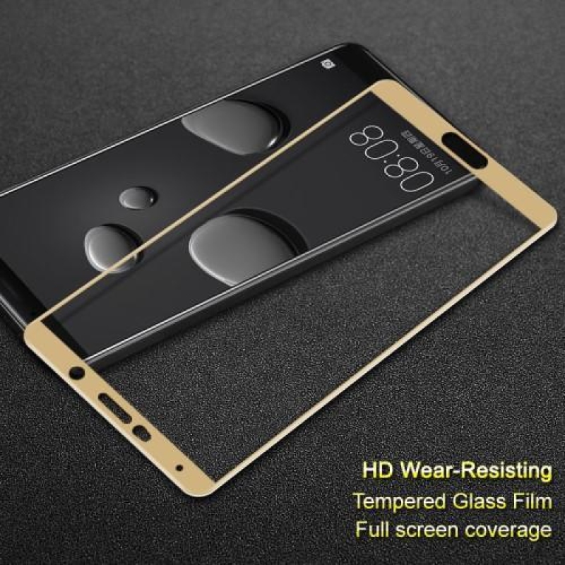 IMK celoplošné tvrzené sklo na Huawei Mate 10 - zlaté