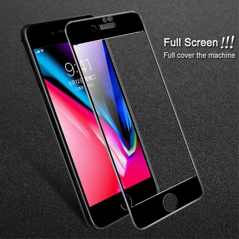 IMK celoplošné tvrzené sklo na mobil iPhone 7 Plus/8 Plus