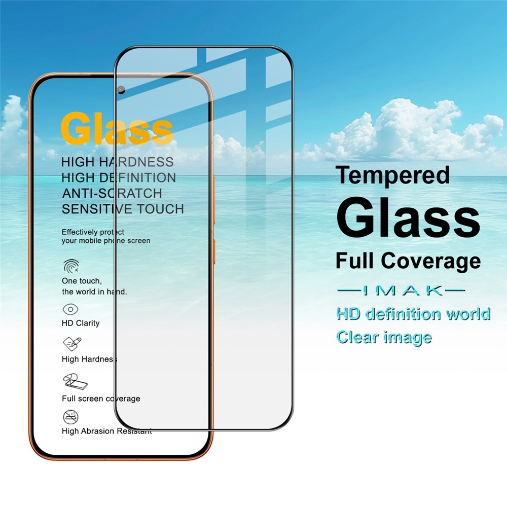 IMK celoplošné tvrzené sklo na Xiaomi Poco X8 Pro Max 5G