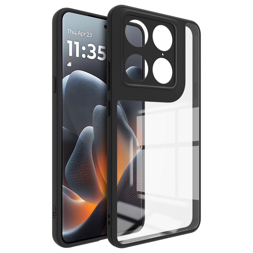 IMK gelový obal s pevnými zády na Motorola Signature 5G - černý