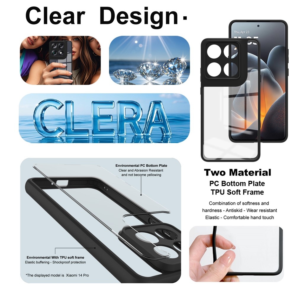 IMK gelový obal s pevnými zády na Motorola Signature 5G - černý