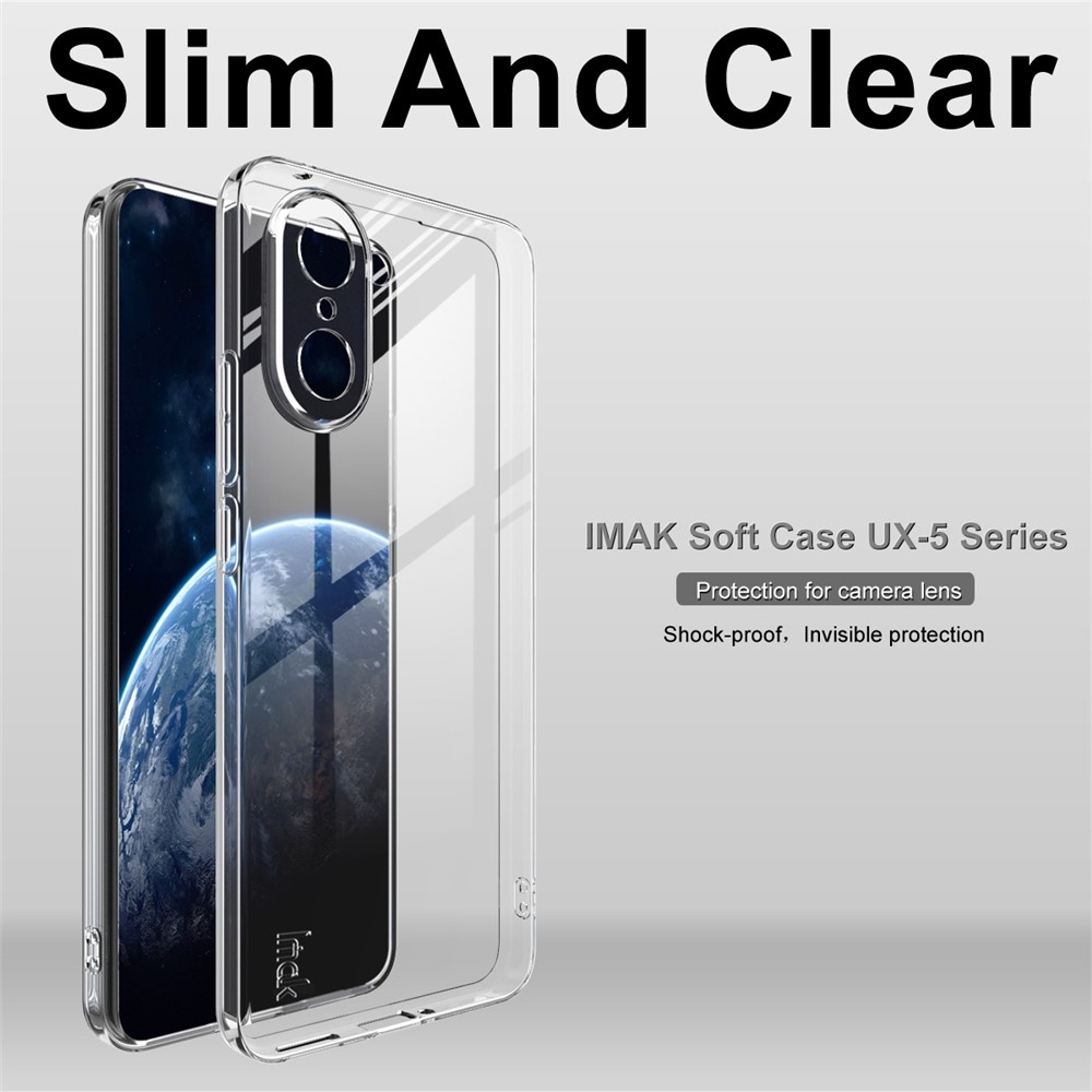 IMK průhledný gelový obal na mobil OnePlus Nord CE5 5G