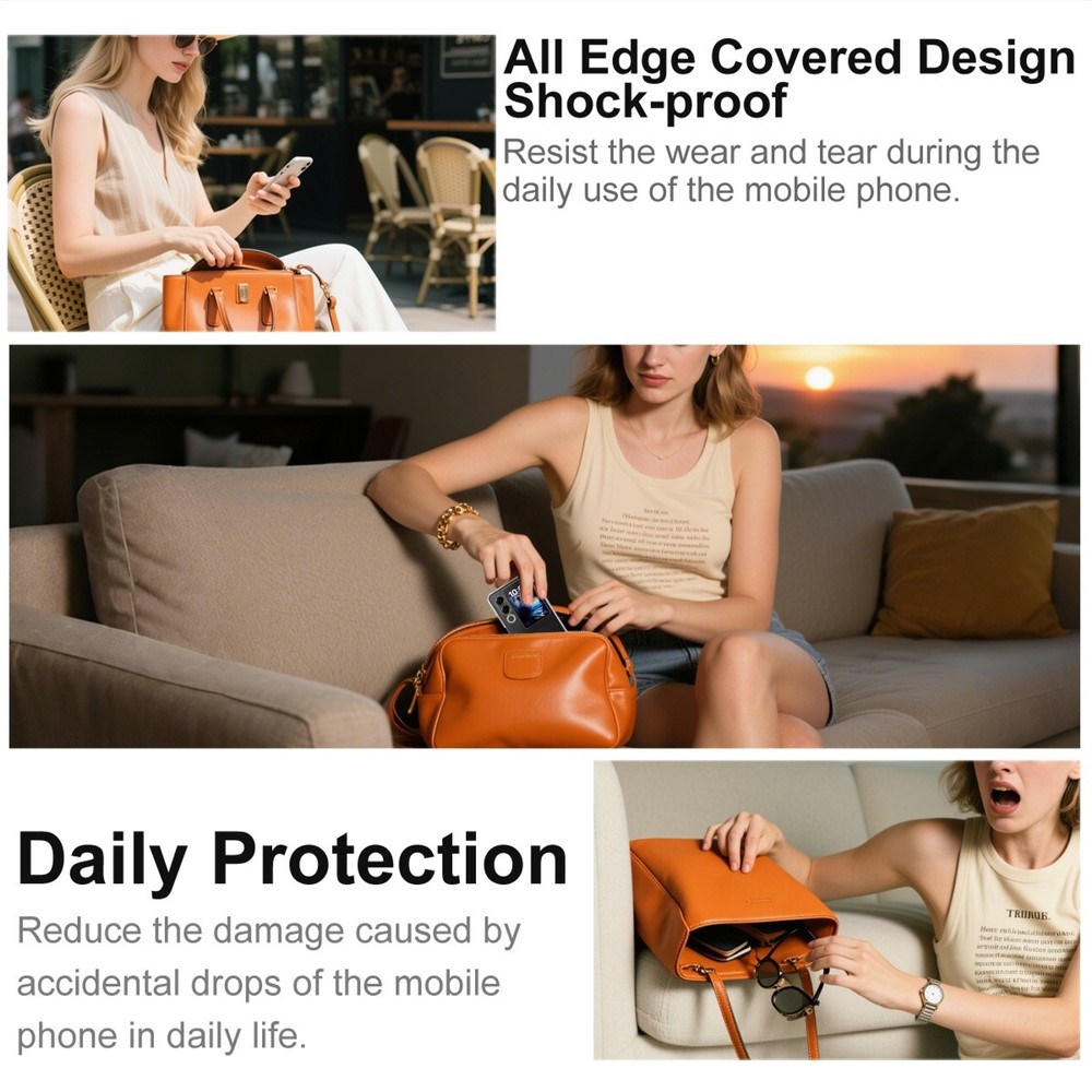 IMK průhledný gelový obal na Xiaomi Redmi Note 15 Pro+ 5G - průhledný