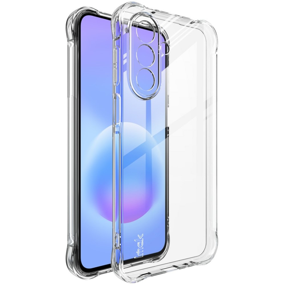 IMK průhledný gelový obal s vyztuženými rohy na Samsung Galaxy A27 - průhledný