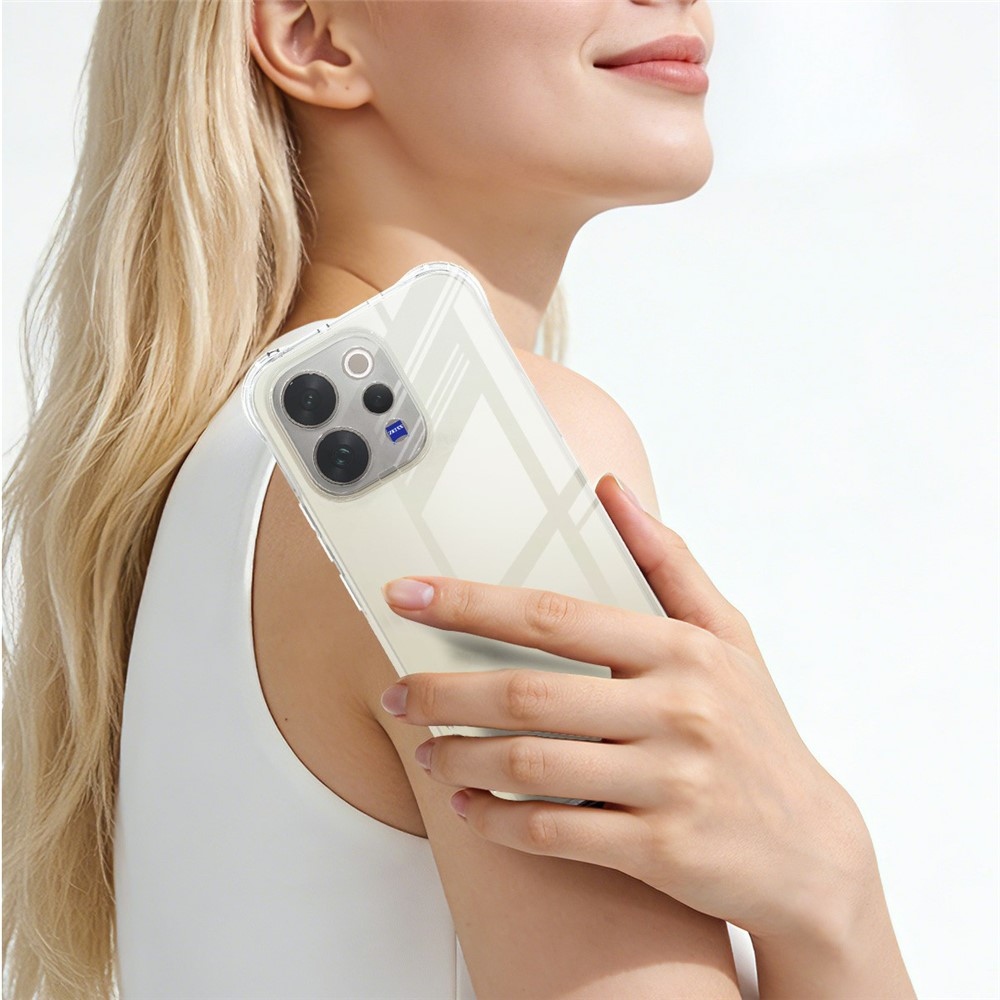 IMK průhledný gelový obal se zesílenými rohy na mobil Vivo V70 5G