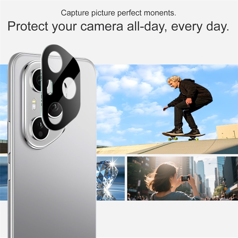 IMK sklo čočky fotoaparátu na Honor 400 Pro - černé