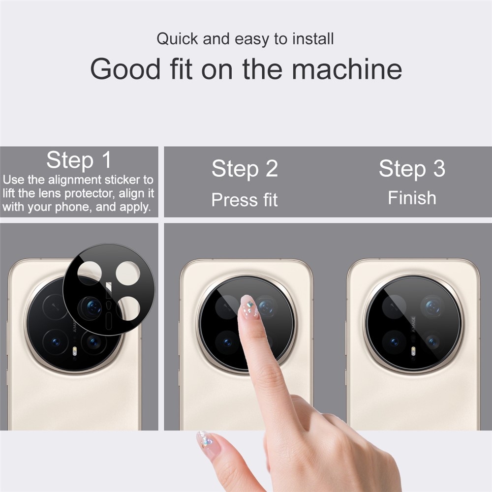 IMK sklo čočky fotoaparátu na Honor Magic 8 Pro 5G - černé