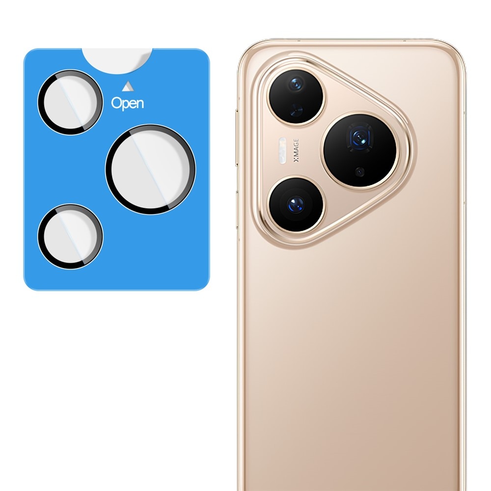 IMK sklo čočky fotoaparátu na Huawei Pura 80 Pro (samostatná skla) s aplikačním rámečkem