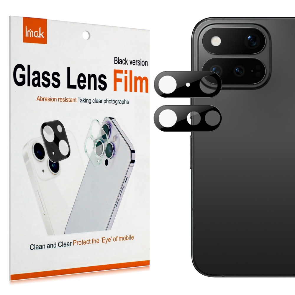 IMK sklo čočky fotoaparátu na mobil Google Pixel 11 Pro Fold - černé