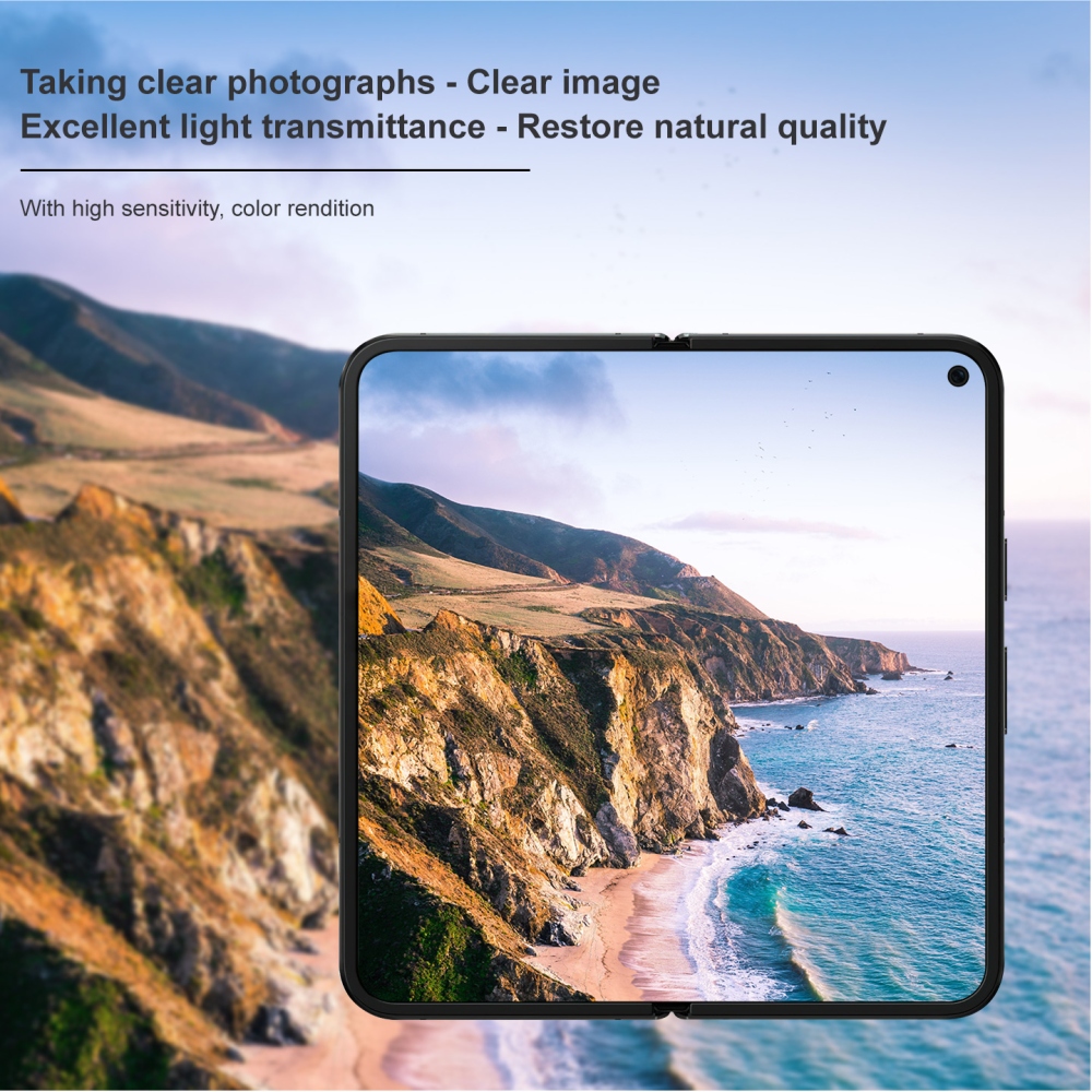 IMK sklo čočky fotoaparátu na mobil Google Pixel 11 Pro Fold - černé