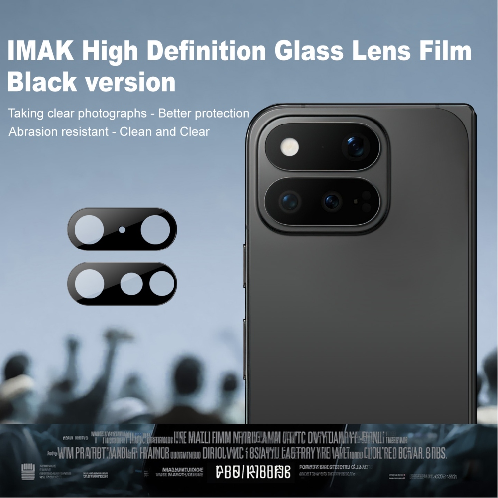 IMK sklo čočky fotoaparátu na mobil Google Pixel 11 Pro Fold - černé