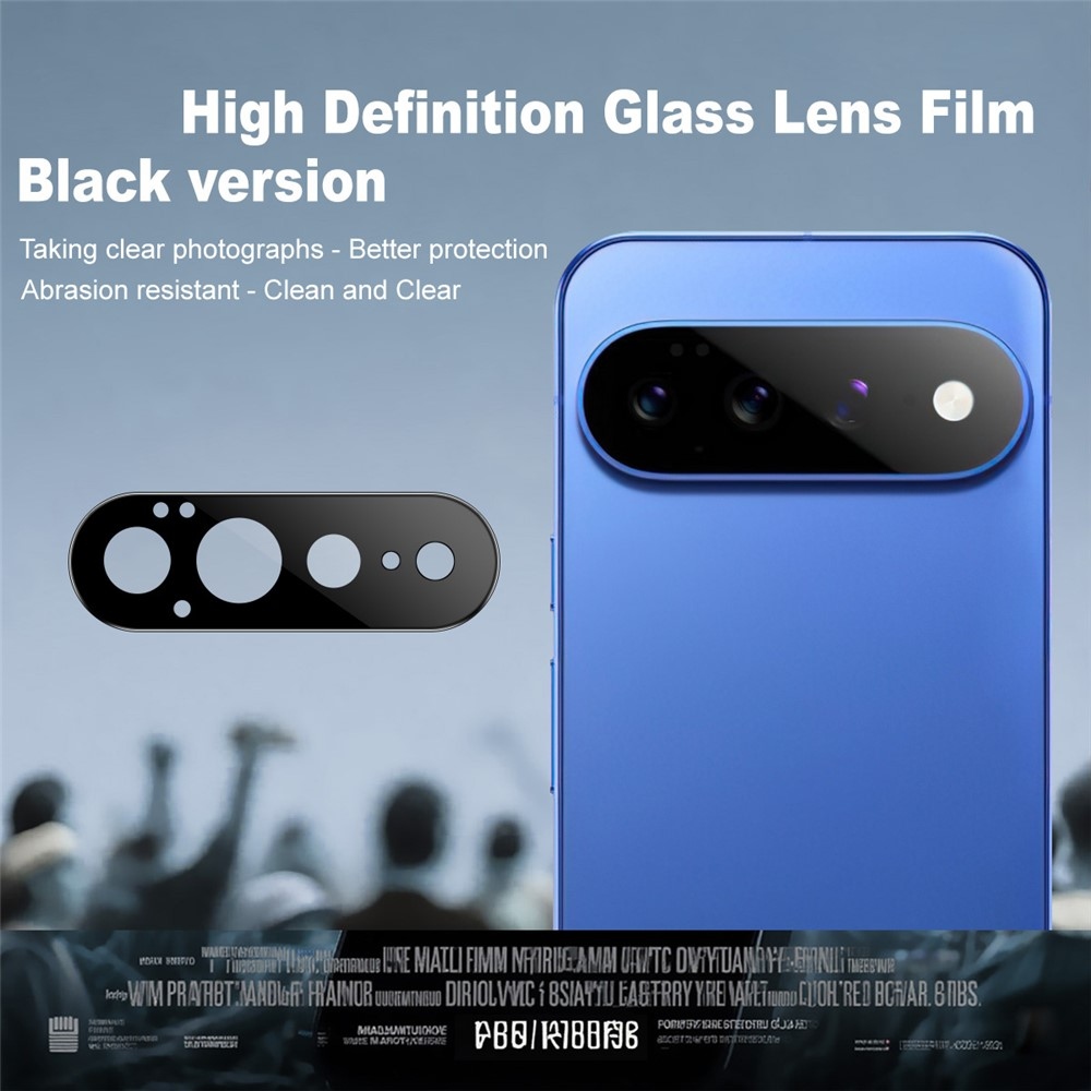 IMK sklo čočky fotoaparátu na mobil Google Pixel 11 Pro XL - černé